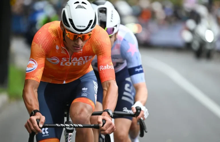 Mathieu van der Poel com bicicleta equipada com componentes protótipos Shimano Dura-Ace em Montréal 2026